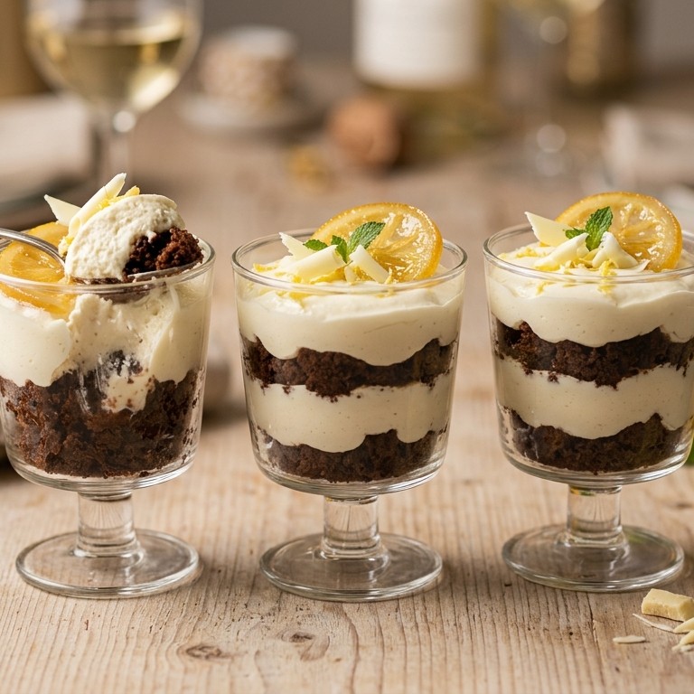 Witte chocolademousse met geconfijte citroen recept