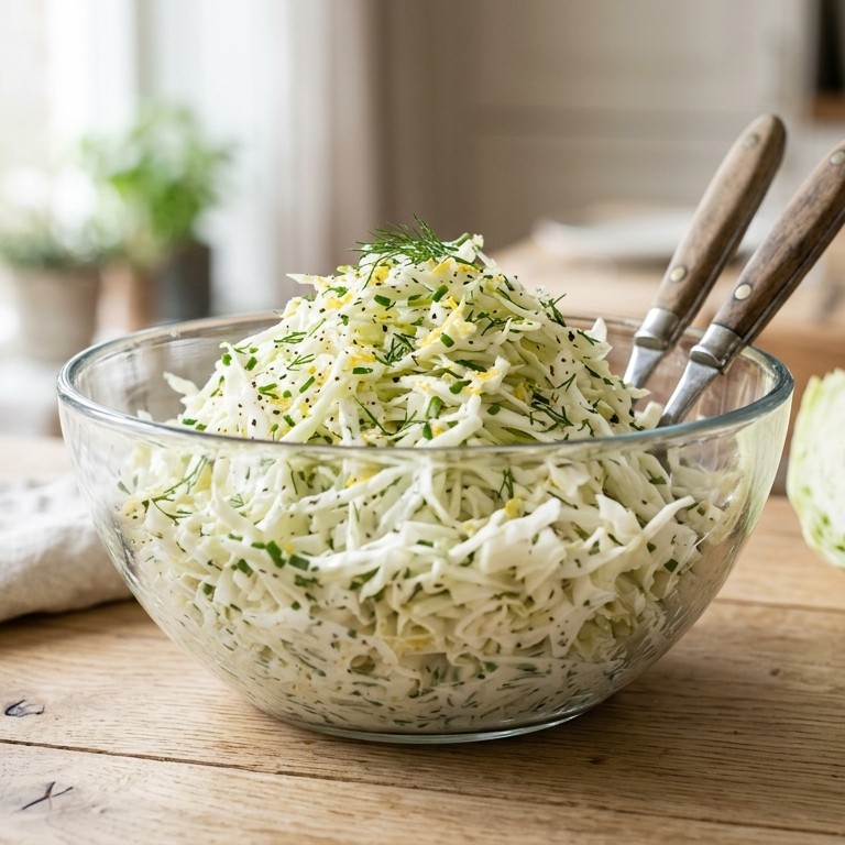 Witte kool salade recept