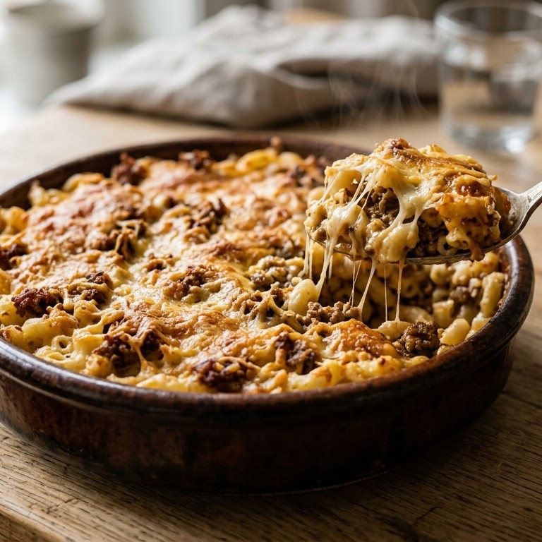 Witte macaroni met kaas recept