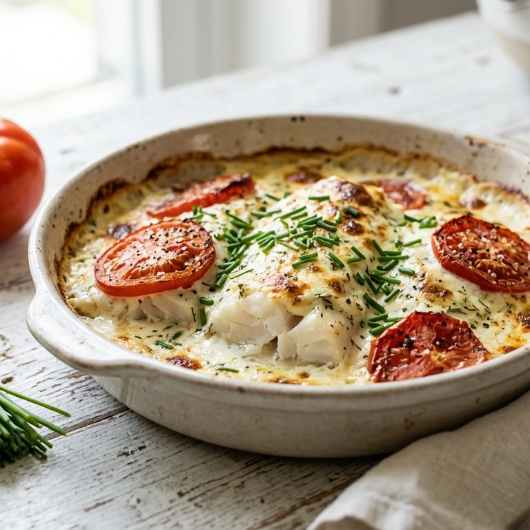 Witte vis met griekse yoghurt recept
