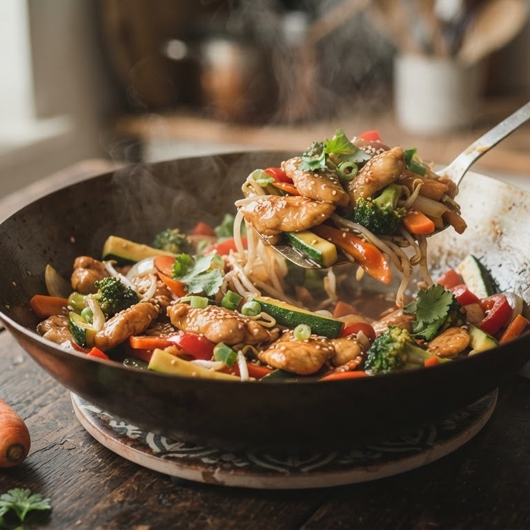 Wokschotel zoet zuur recept
