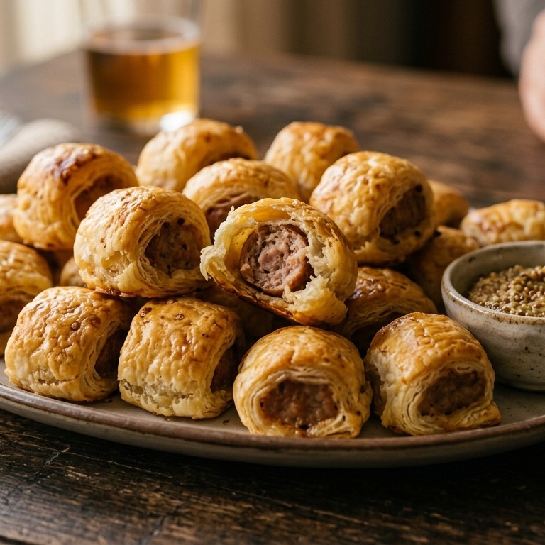 Worstenbroodjes recept
