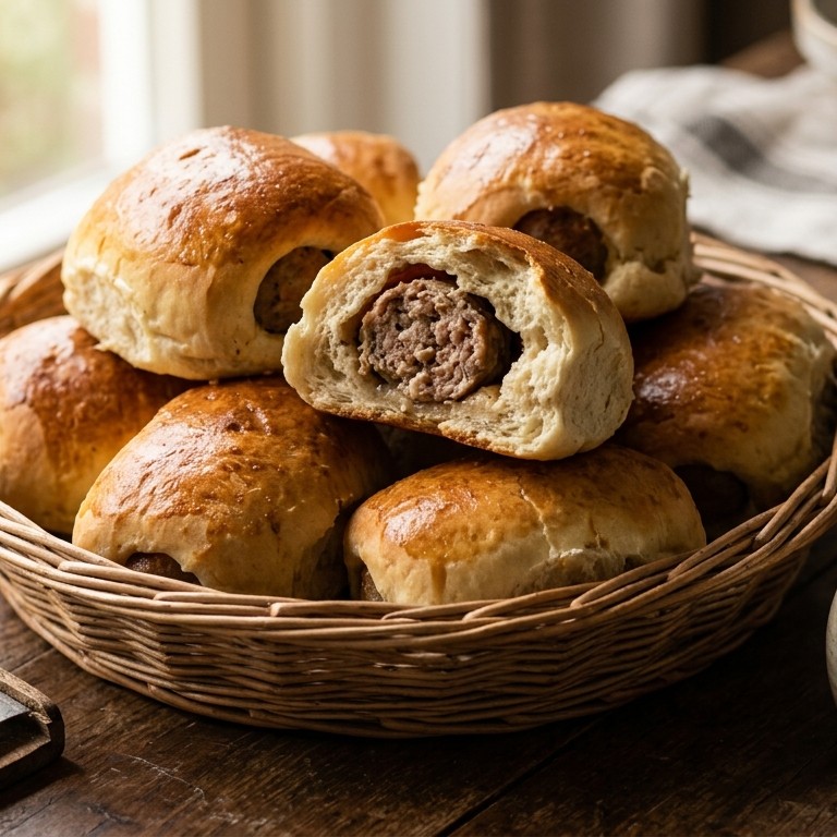 Worstenbroodjes recept