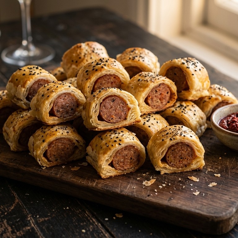 Worstenbroodjes met merguez recept