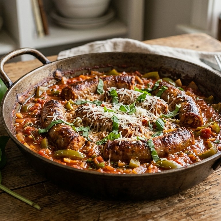 Worstjes in tomatensaus recept