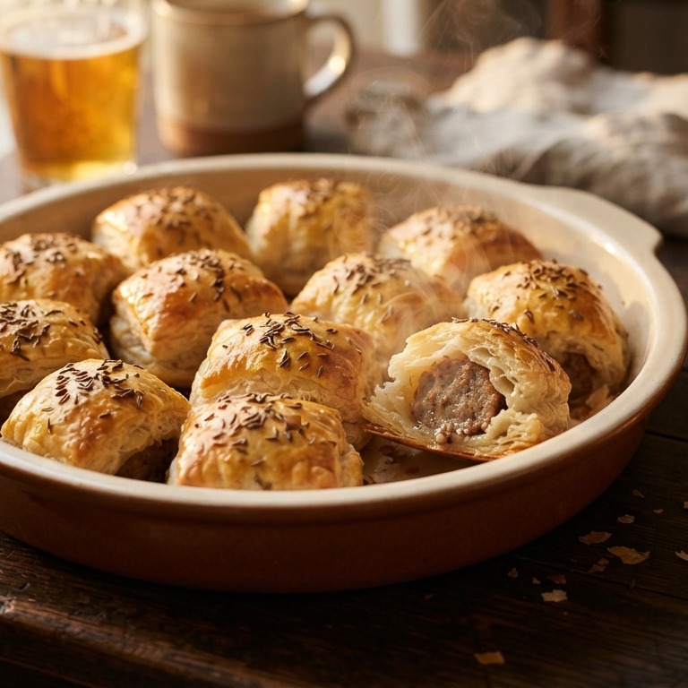 Worstpakketjes recept