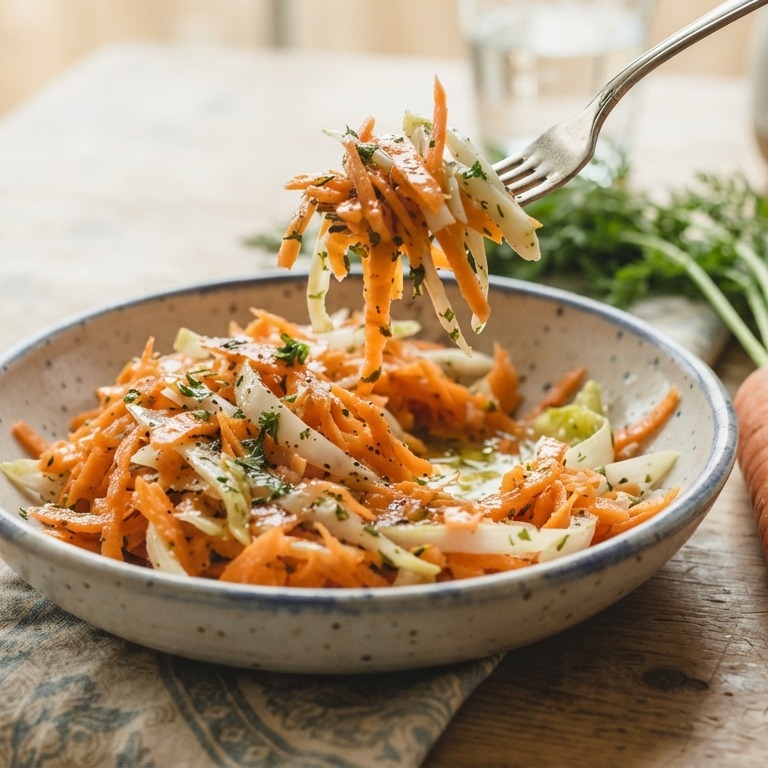 Wortel - witlof salade recept