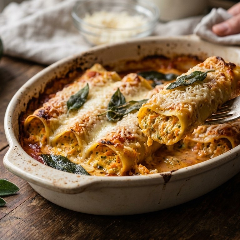 Wortelcanneloni met ricotta recept