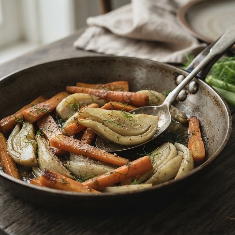 Wortelen met venkel recept