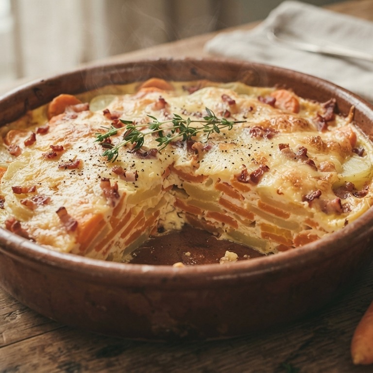 Wortelovenschotel recept