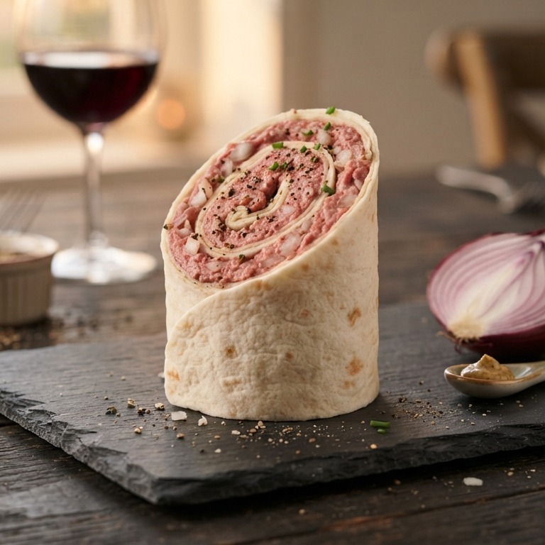 Wrap filet americain recept