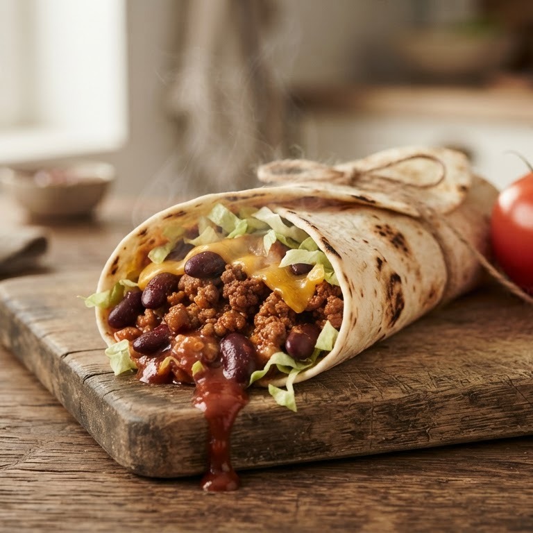 Wrap gehakt recept
