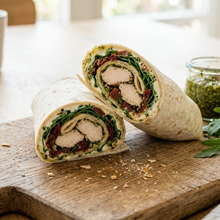 Wrap kipfilet recept