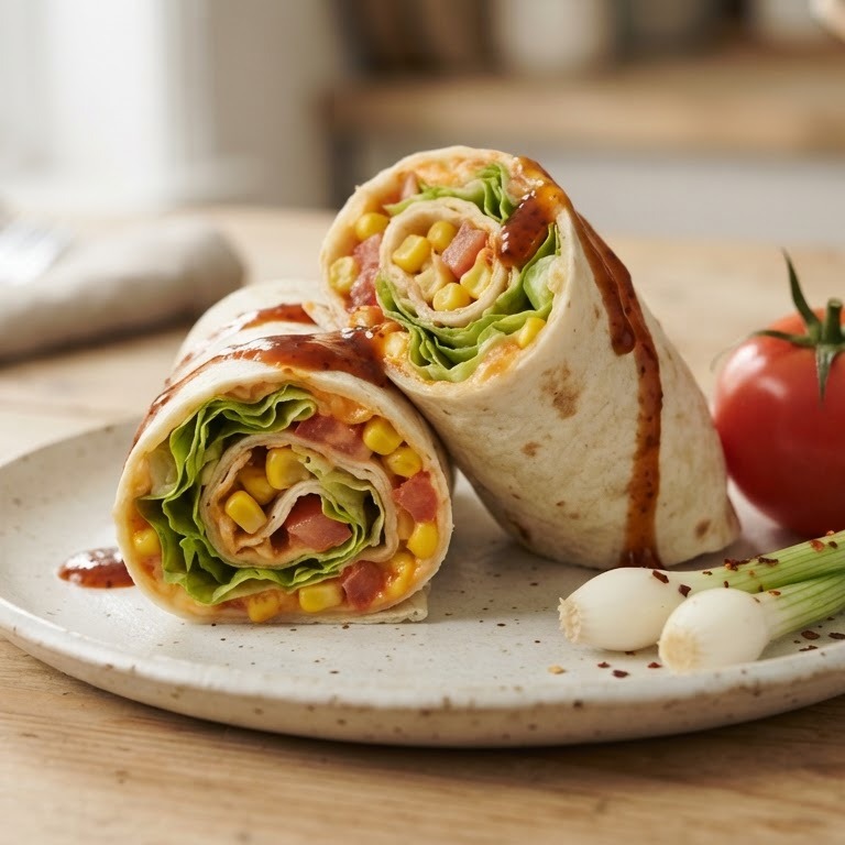 Wrap met bosui recept
