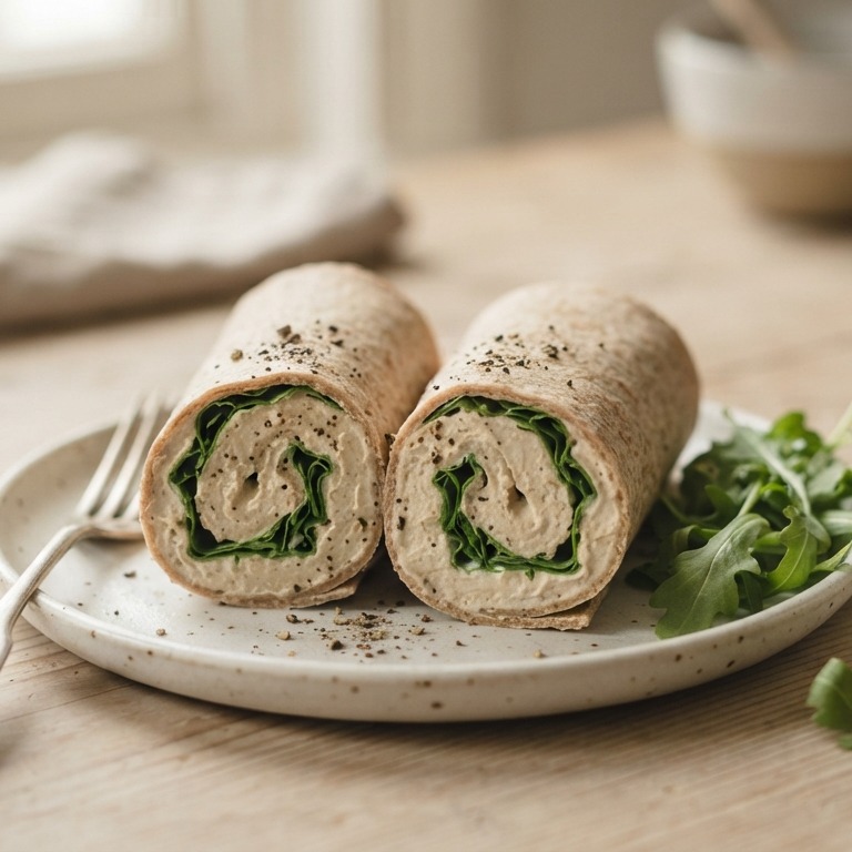 Wrap met roompate recept