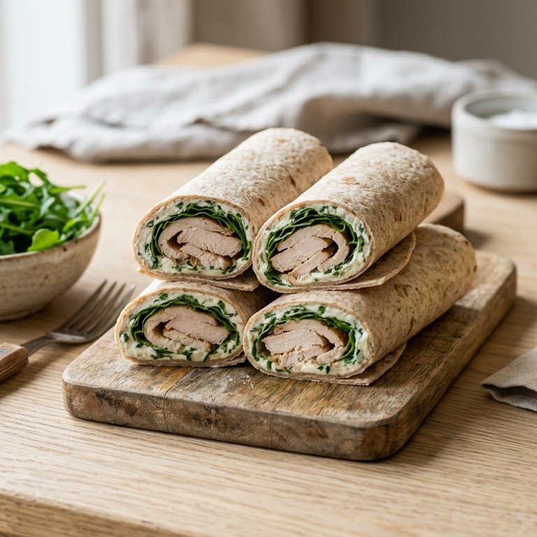 Wrapjes met kipfilet recept