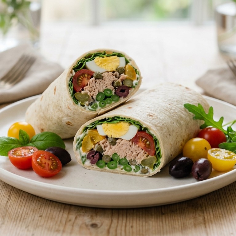Wraps  à la Niçoise recept