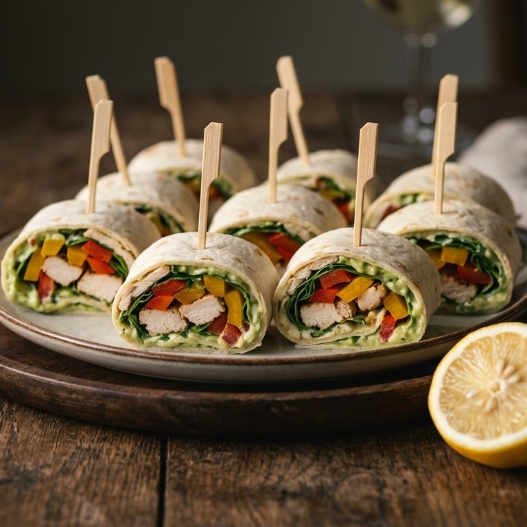 Wraps met avocado en paprika recept
