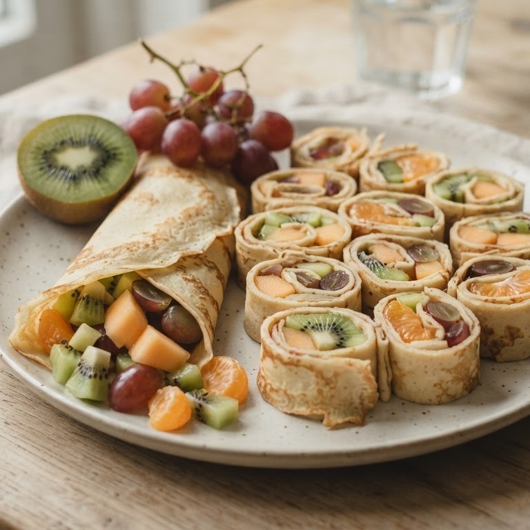 Wraps met fruit recept