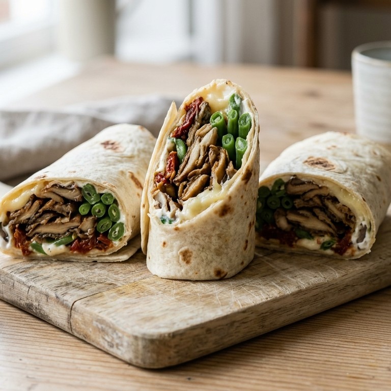 Wraps met haricots verts recept