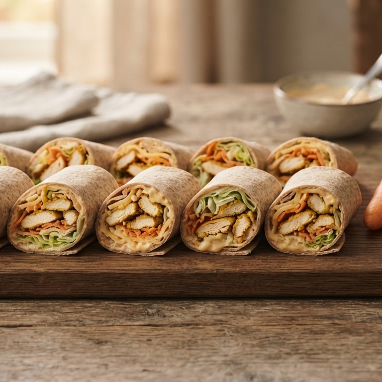 Wraps met kipfilet recept