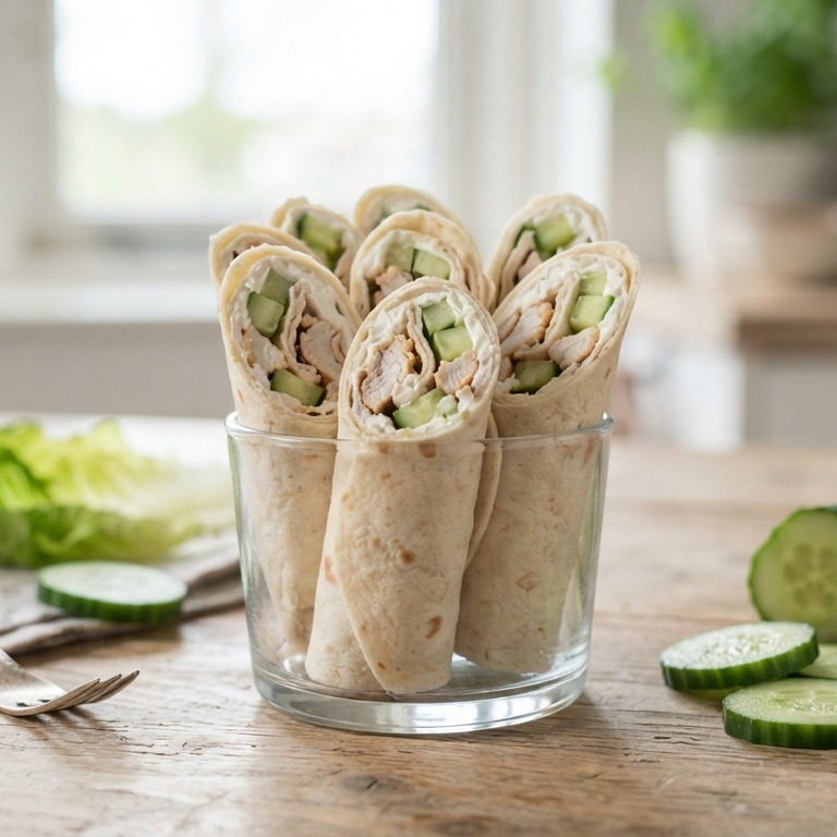 Wraps met roomkaas recept