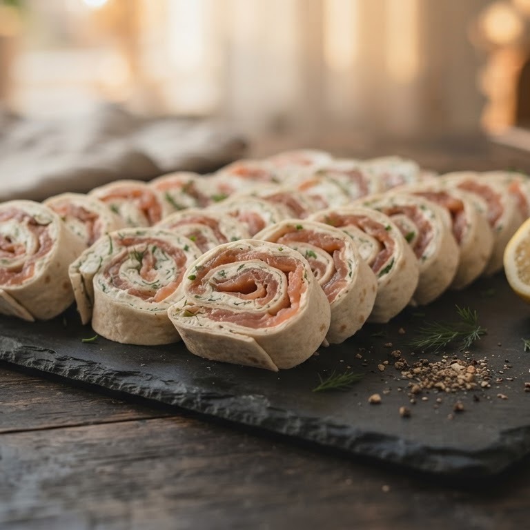 Wraps met zalm recept