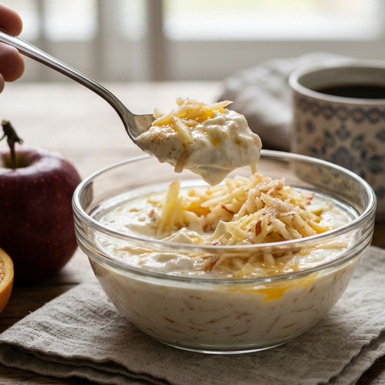 Yoghurt met appel recept