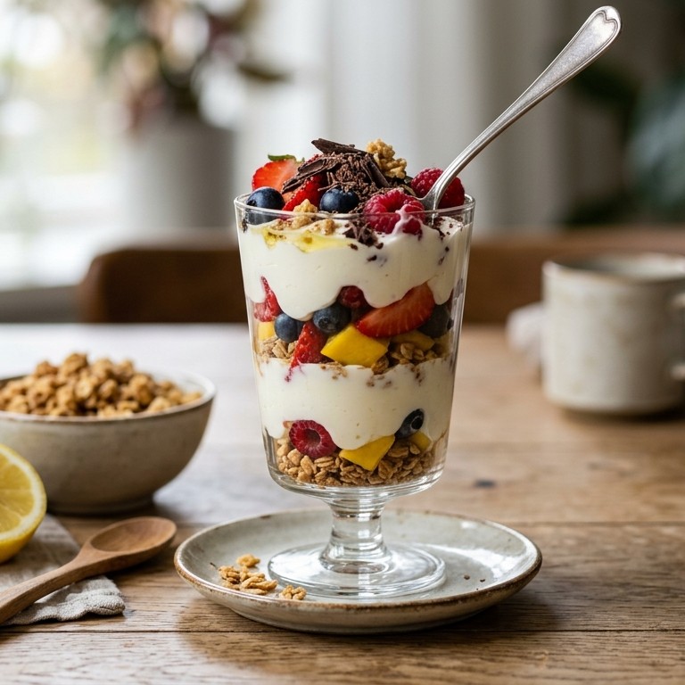 Yoghurt met fruit recept