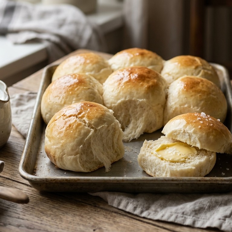 Zachte witte melkbolletjes recept