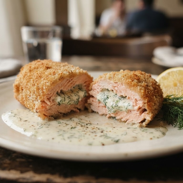 Zalm Cordon bleu recept