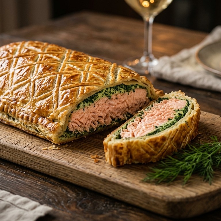 Zalm en croute  van Gordon Ramsay recept