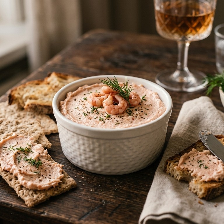 Zalm-garnalen pate recept