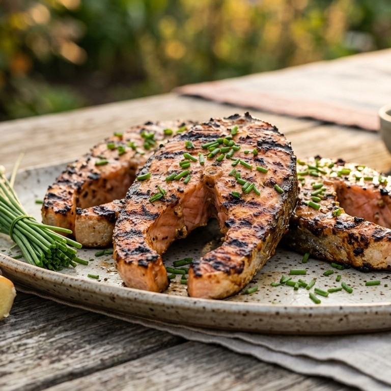 Zalm (gegrilld) recept