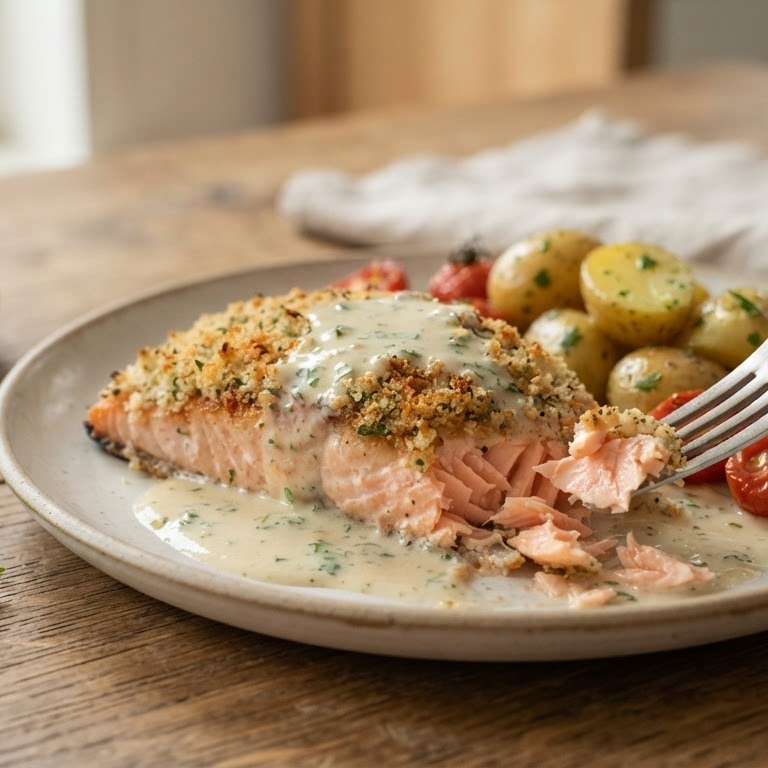 Zalm met kervel recept
