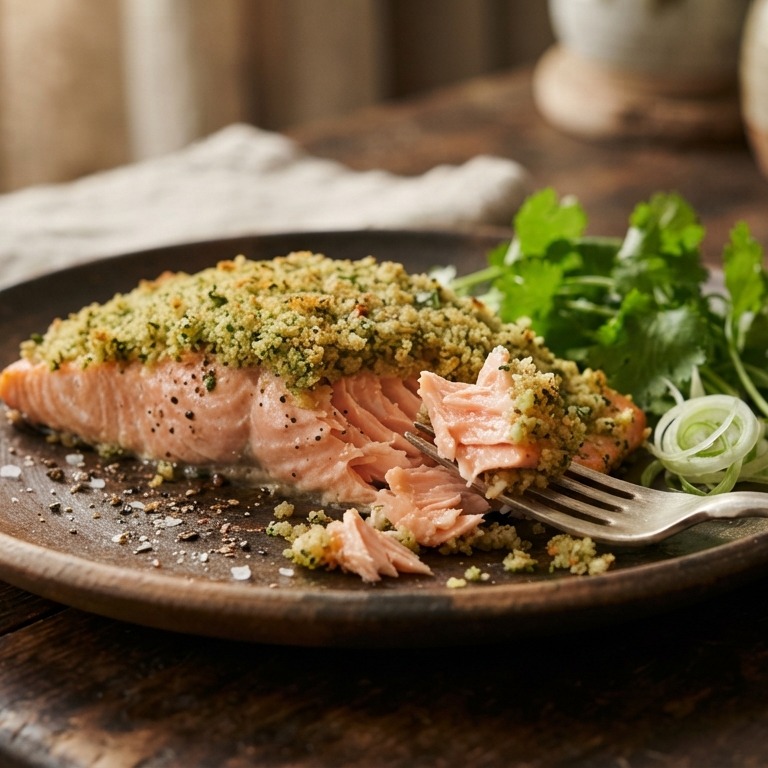 Zalm met Korianderkruim recept