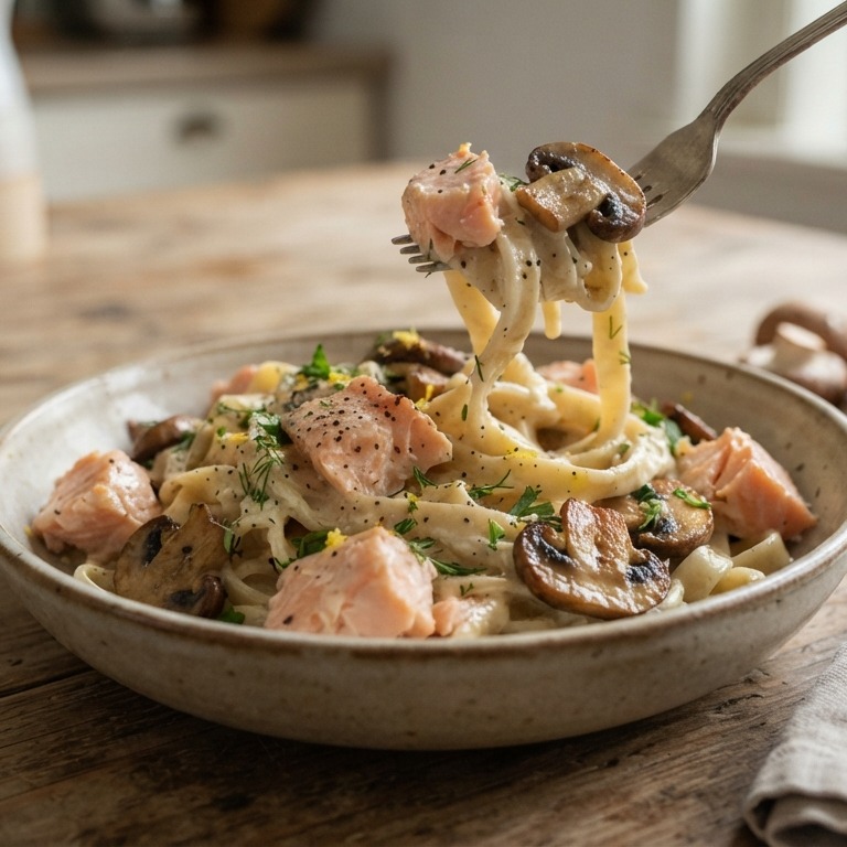 Zalm met roomkaas recept
