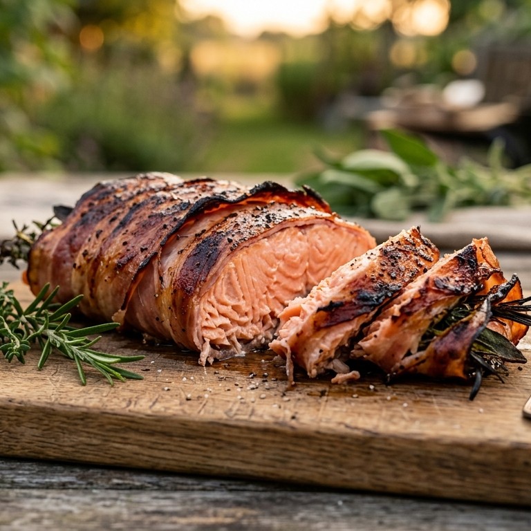 Zalm op de bbq recept