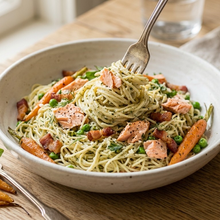 Zalm-pasta recept