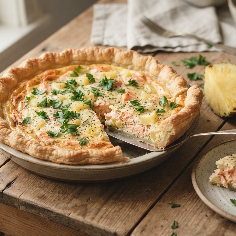 Zalm quiche recept