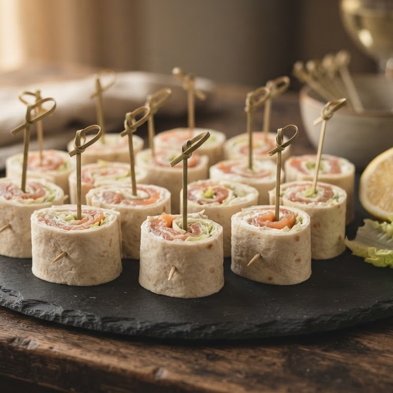 Zalm-roomkaas wraps recept