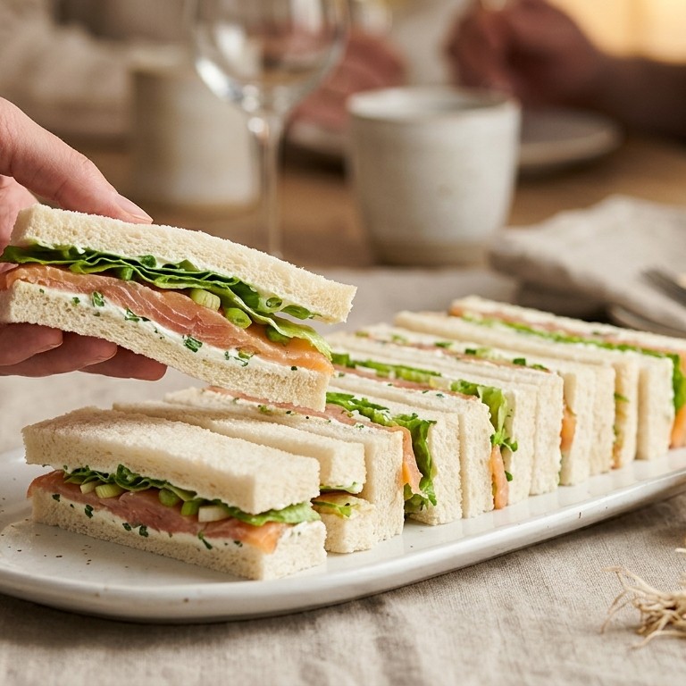 Zalm-sandwichrepen recept