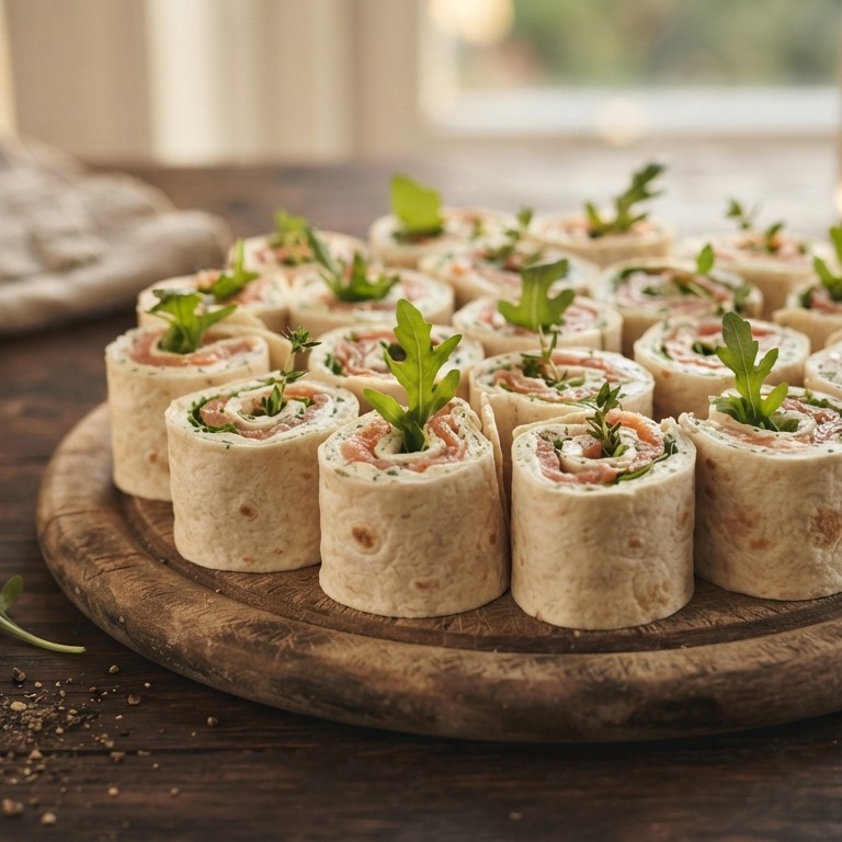 Zalm Tortilla met Kruidenkaas recept
