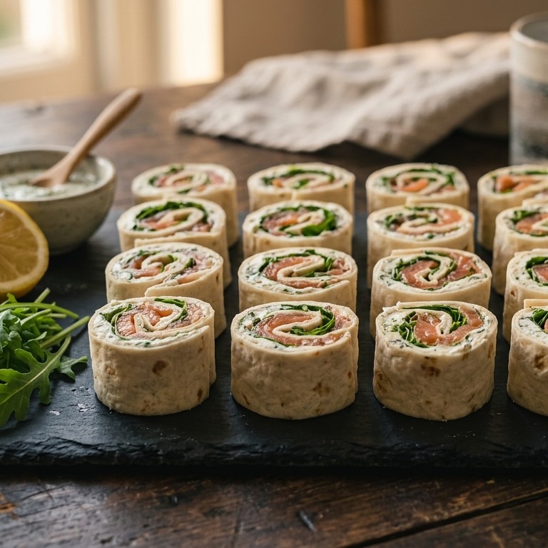 Zalm wrapjes recept