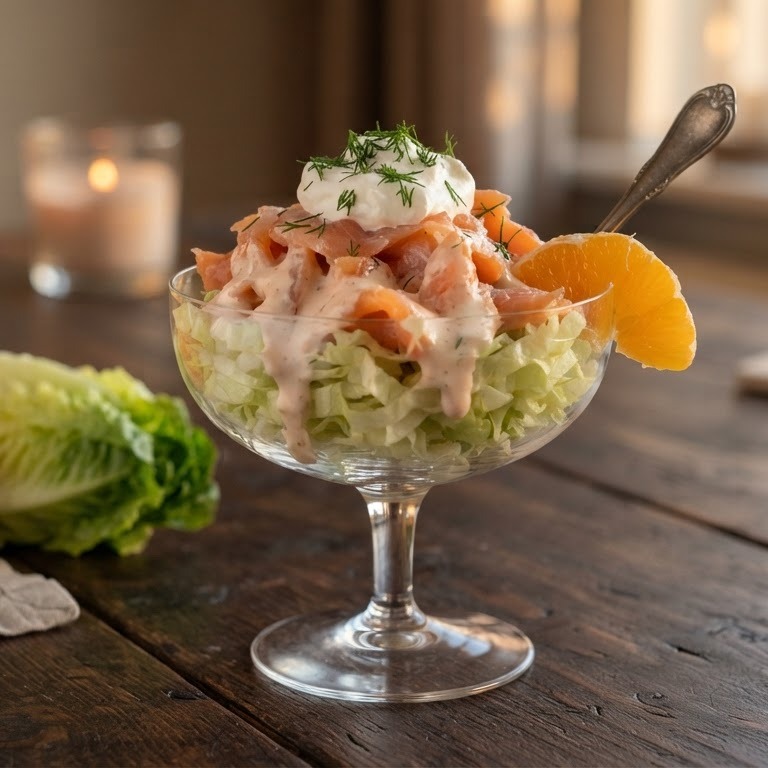 Zalmcocktail recept