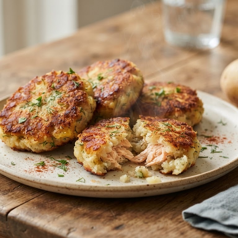 Zalmkoekjes recept