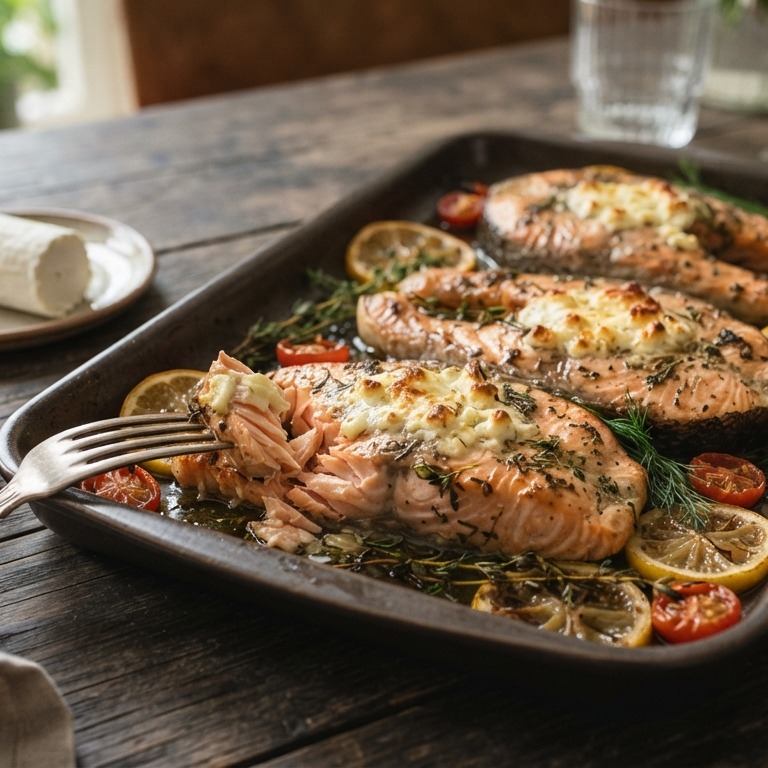 Zalmmoten uit de oven recept