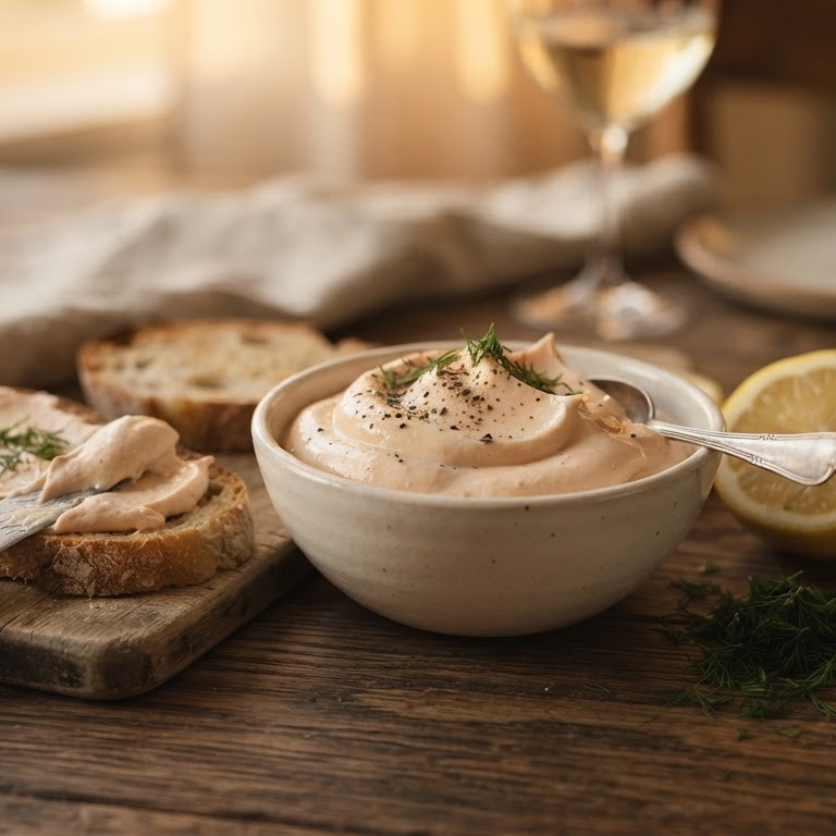 Zalmmousse recept