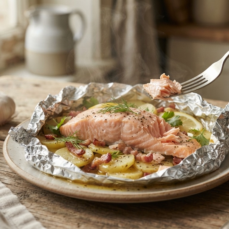 Zalmpakketje uit de oven recept