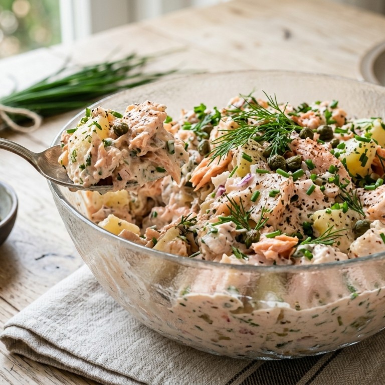 Zalmsalade recept